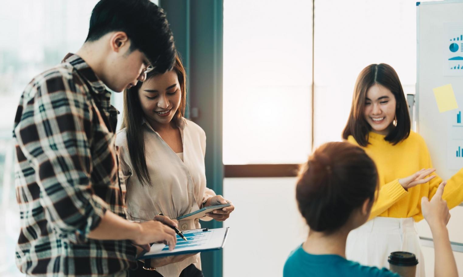 Digitale Lernumgebung für Content-Optimierung